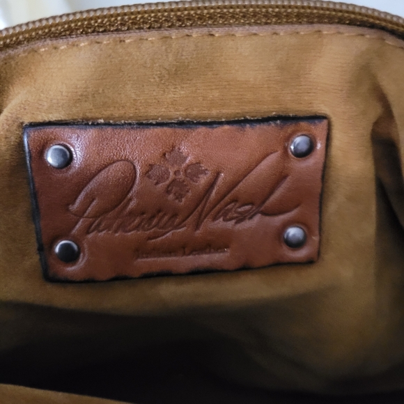 Patricia Nash laser cut leather crossbody - Picture 3 of 3